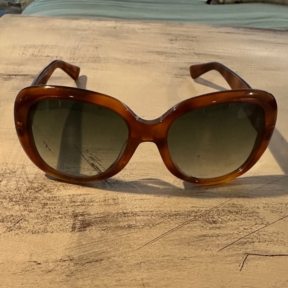 GUCCI Round Sunglasses GG0140SA Avana Green - Picture 2 of 10